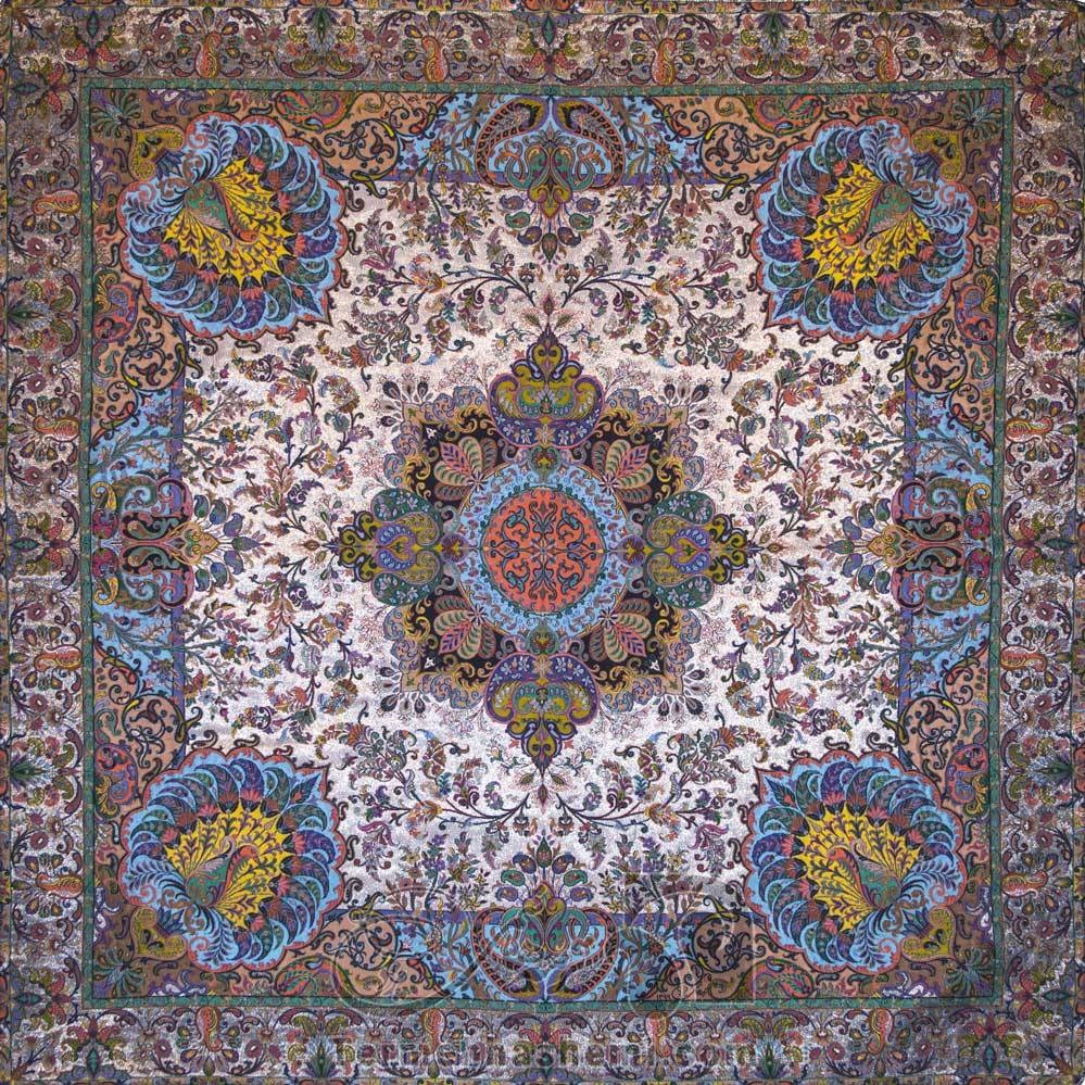 Tavoos Termeh Tablecloth